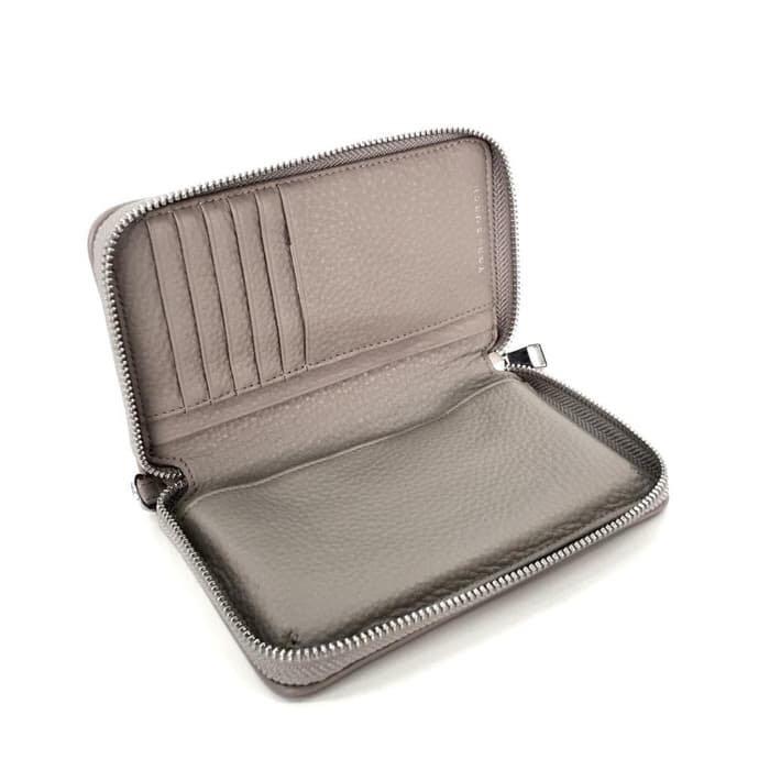 TORY BURCH TORY BURCH Britten Smartphone Wallet FRENCH GRAY