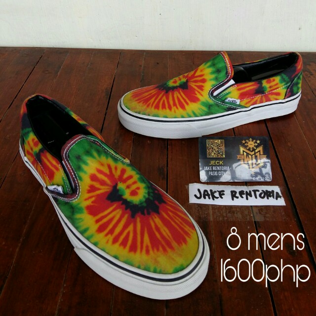 vans rasta slip on
