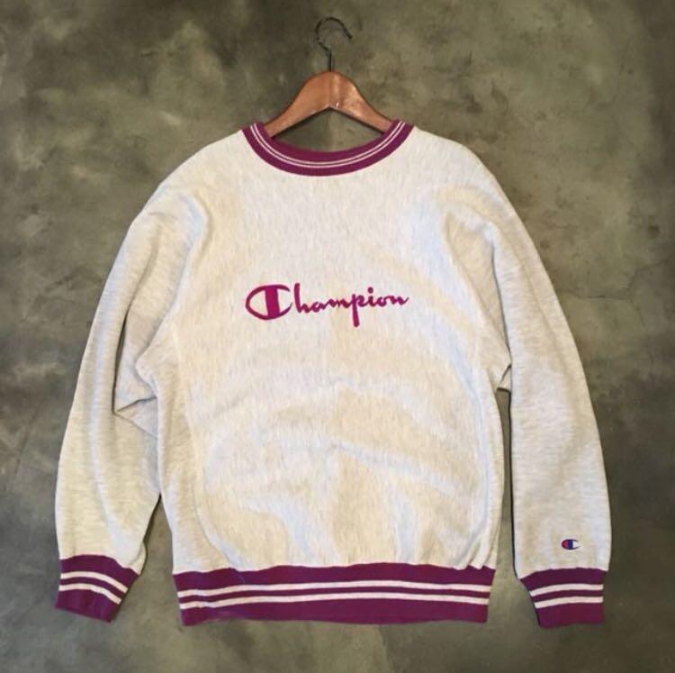 Champion sweatshirt 90s hotsell
