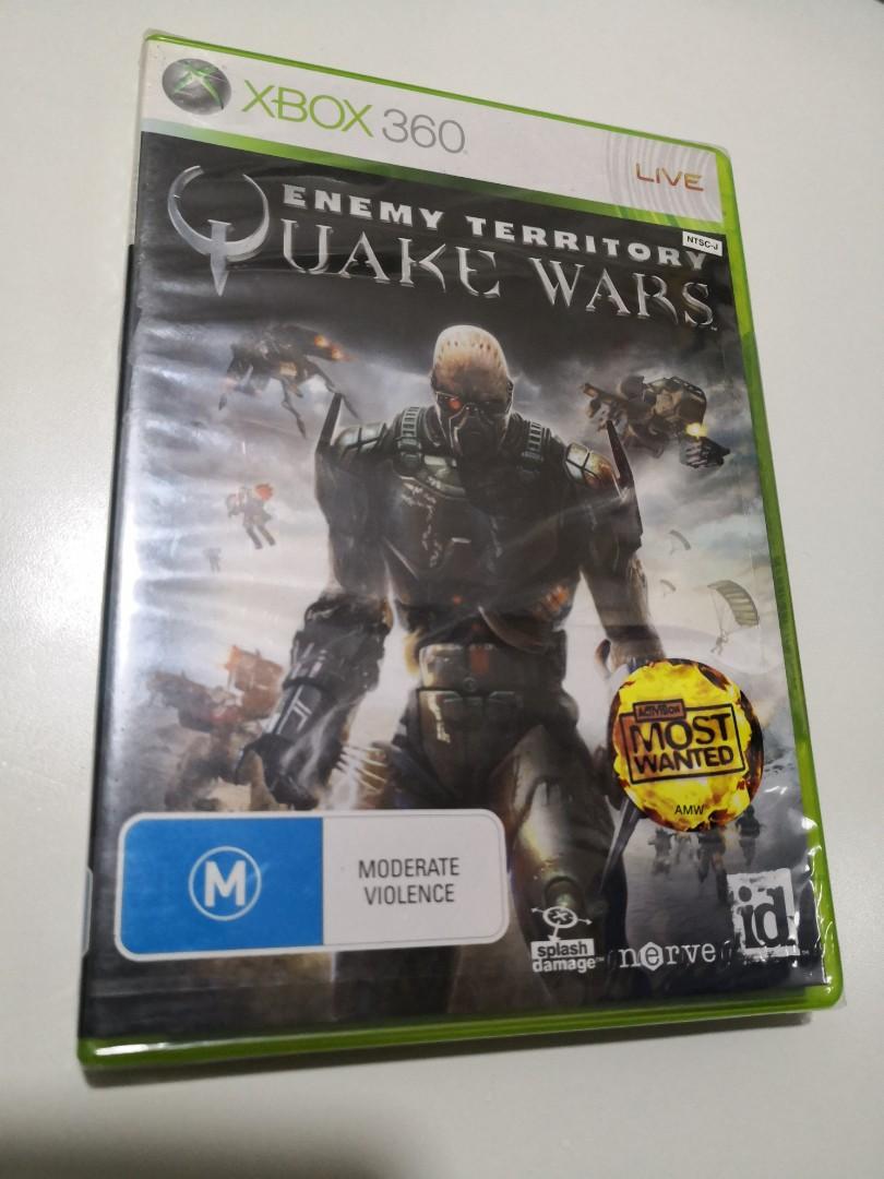 Jeu Xbox 360 : Quake Wars / F.E.A.R. 2 - Occasion Très Bon état Complet - PEGI 18