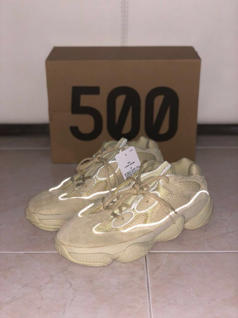supermoon yellow yeezy