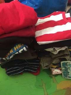 3-4 years old bundle of boys clothes to clear