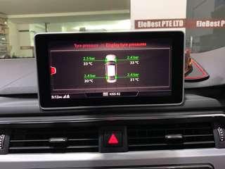 Audi A5 Tire Pressure Monitoring System