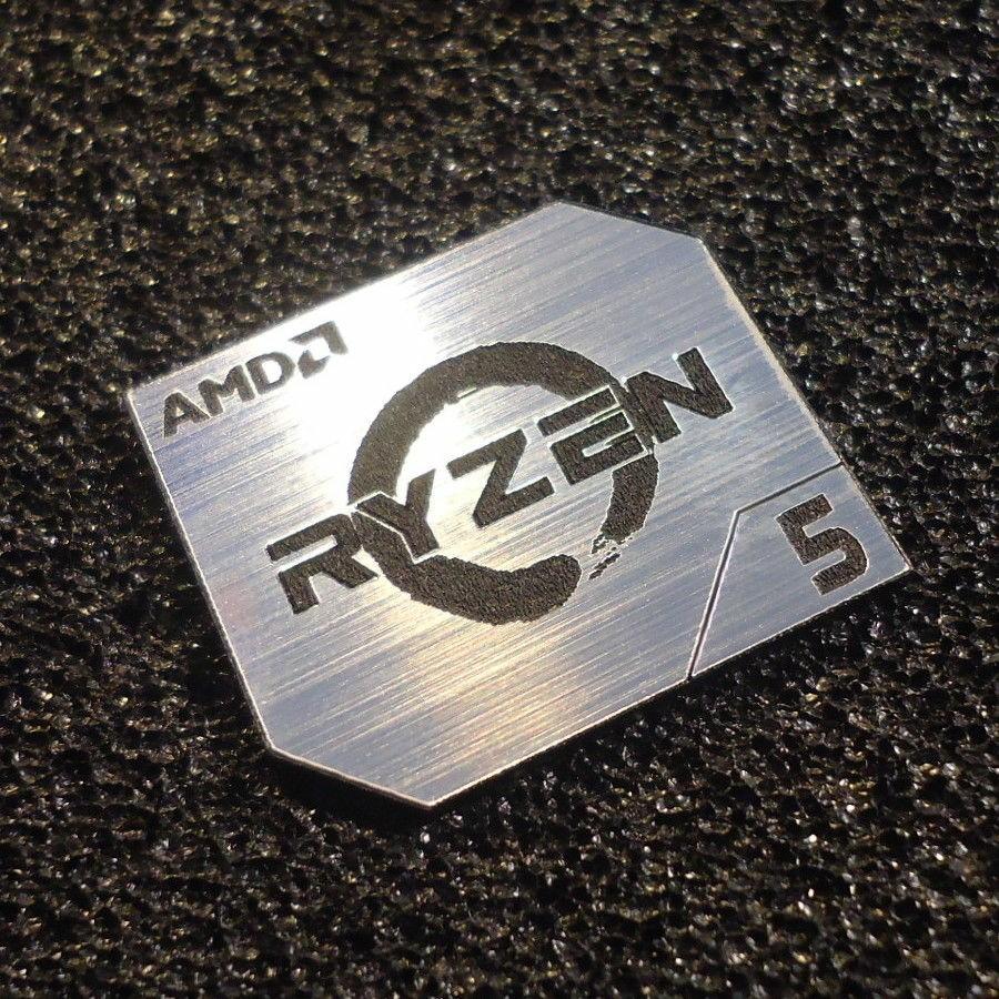 AMD Ryzen 5 Sticker Label, Computers & Tech, Parts & Accessories ...