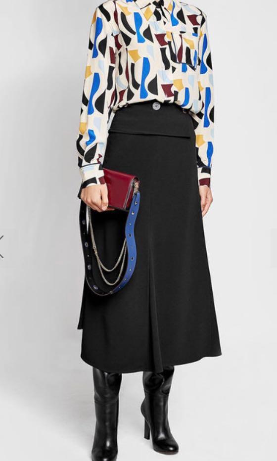 Authentic Diane Von Furstenberg Soiree Leather Crossbody Bag