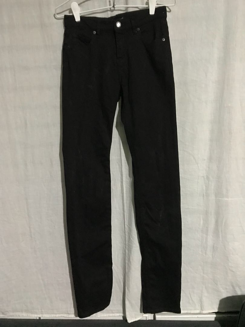 black lacoste jeans