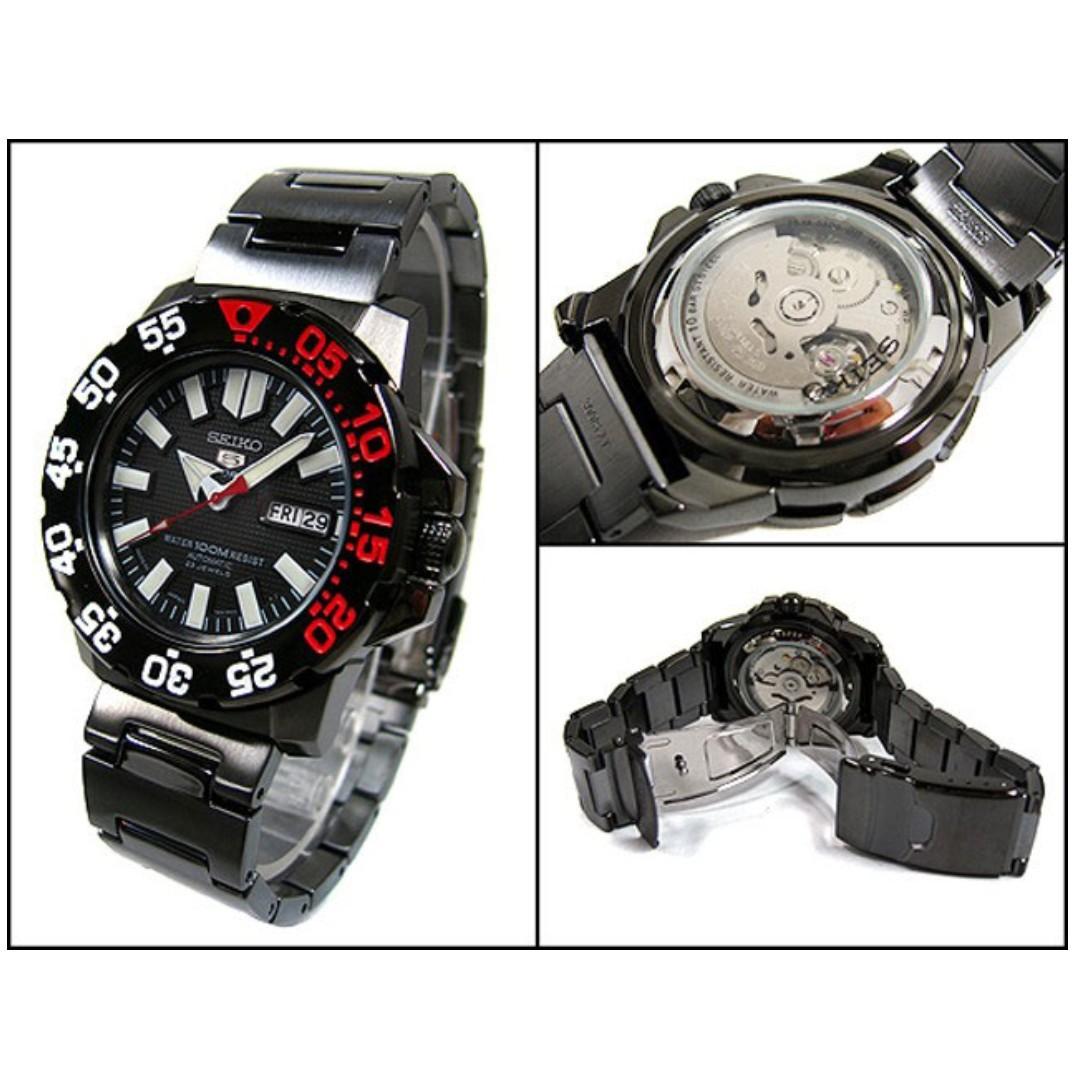 BNIB] Seiko Mini-Night-Monster Sports Automatic Diver Made in