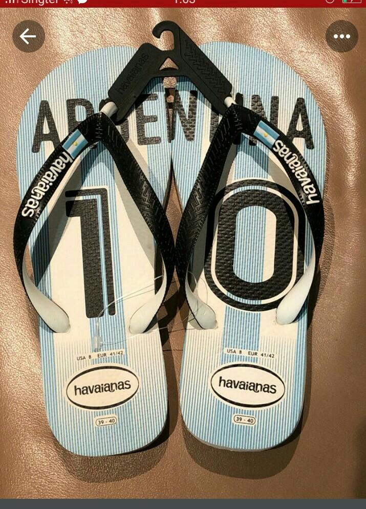 Authentic Brand new havaianas limited edition football cup design