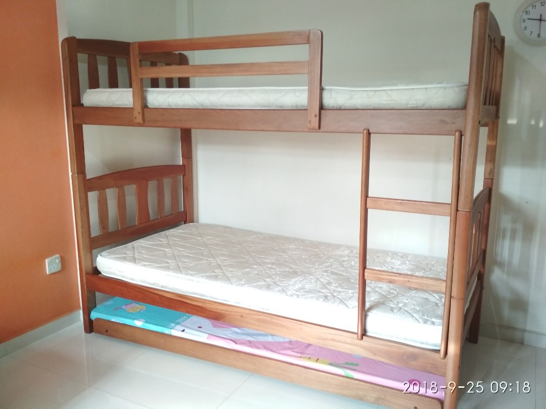 Bunk Bed With Pullout Furniture Beds Mattresses On Carou Share This Listing