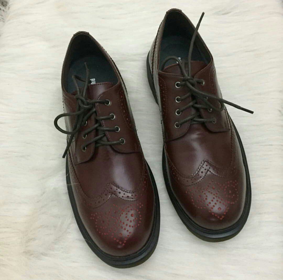 Burgundy Leather Shoes from Rusty Lopez 