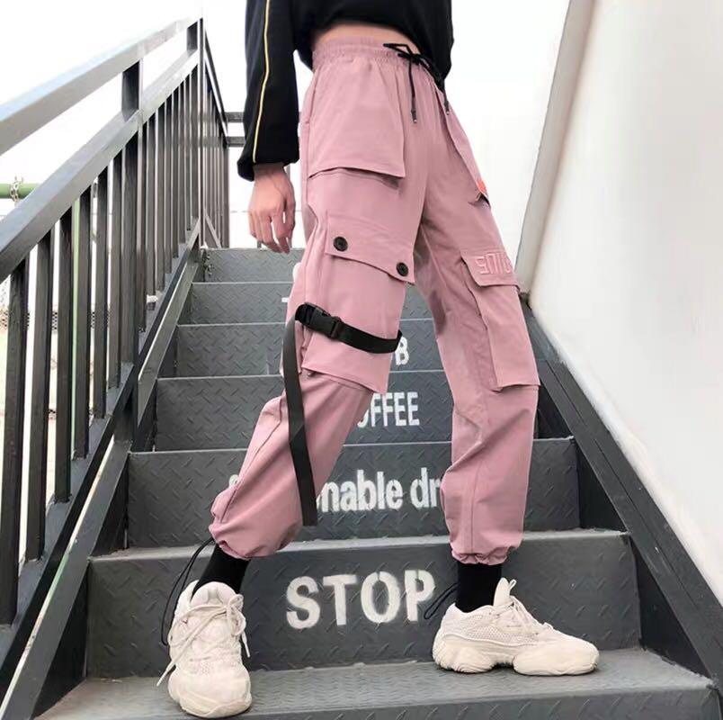 cargo track pants womens