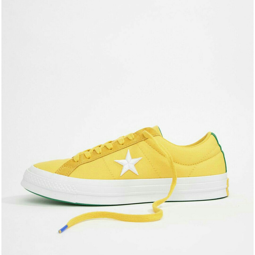 converse yellow one star