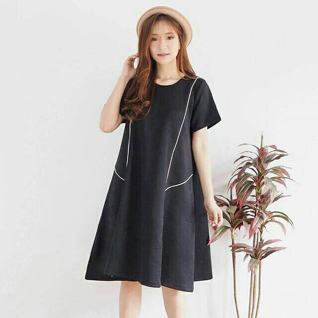 Dress Hamil Dress Wanita Baju Hamil Fesyen Wanita Pakaian Wanita Gaun Rok Di Carousell
