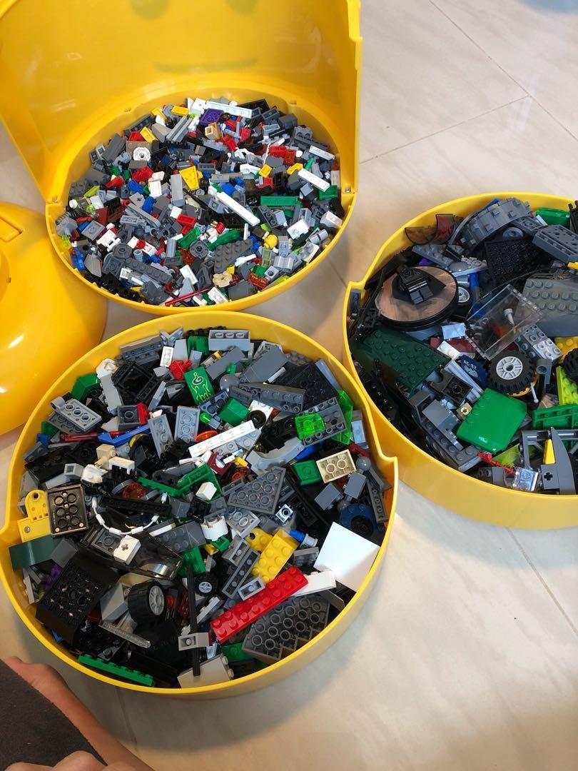Lego head storage discount sorter