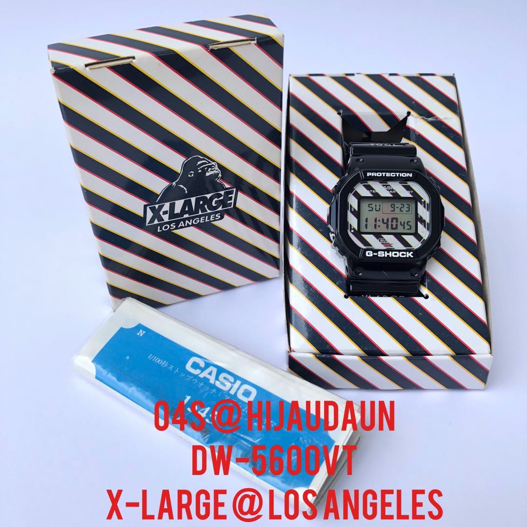 G-Shock DW5600VT X-Large x Los Angeles, Men's Fashion, Watches 