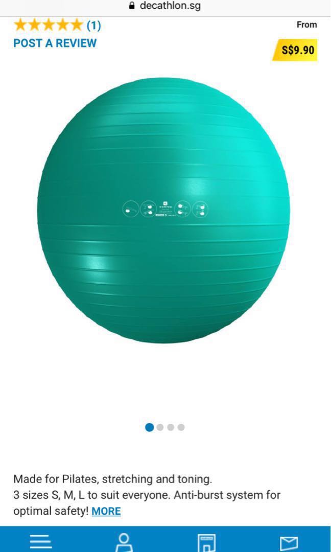 decathlon pilates ball