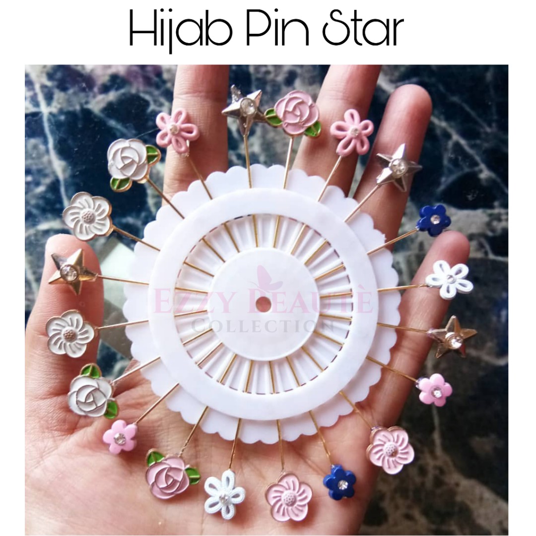 Hijab Pin Star Womens Fashion Muslimah Fashion On Carousell Hijab Pin Star Womens Fashion Muslimah Fashion On Carousell