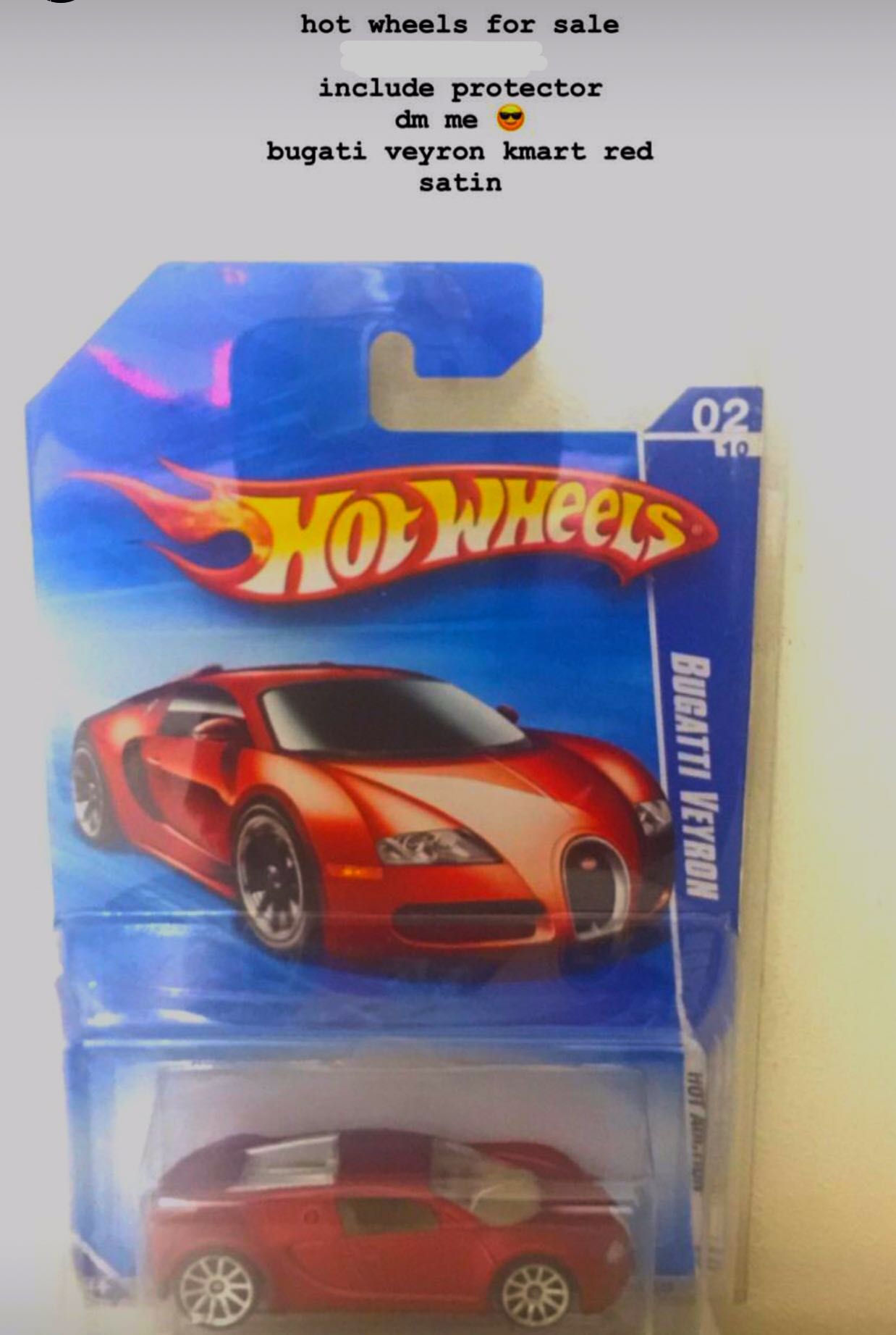 Hot Wheels Bugatti Veyron Red Satin Hobbies Toys Toys Games