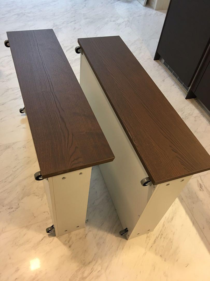 Ikea Malm Under Bed Drawers Furniture Shelves Drawers On Carousell