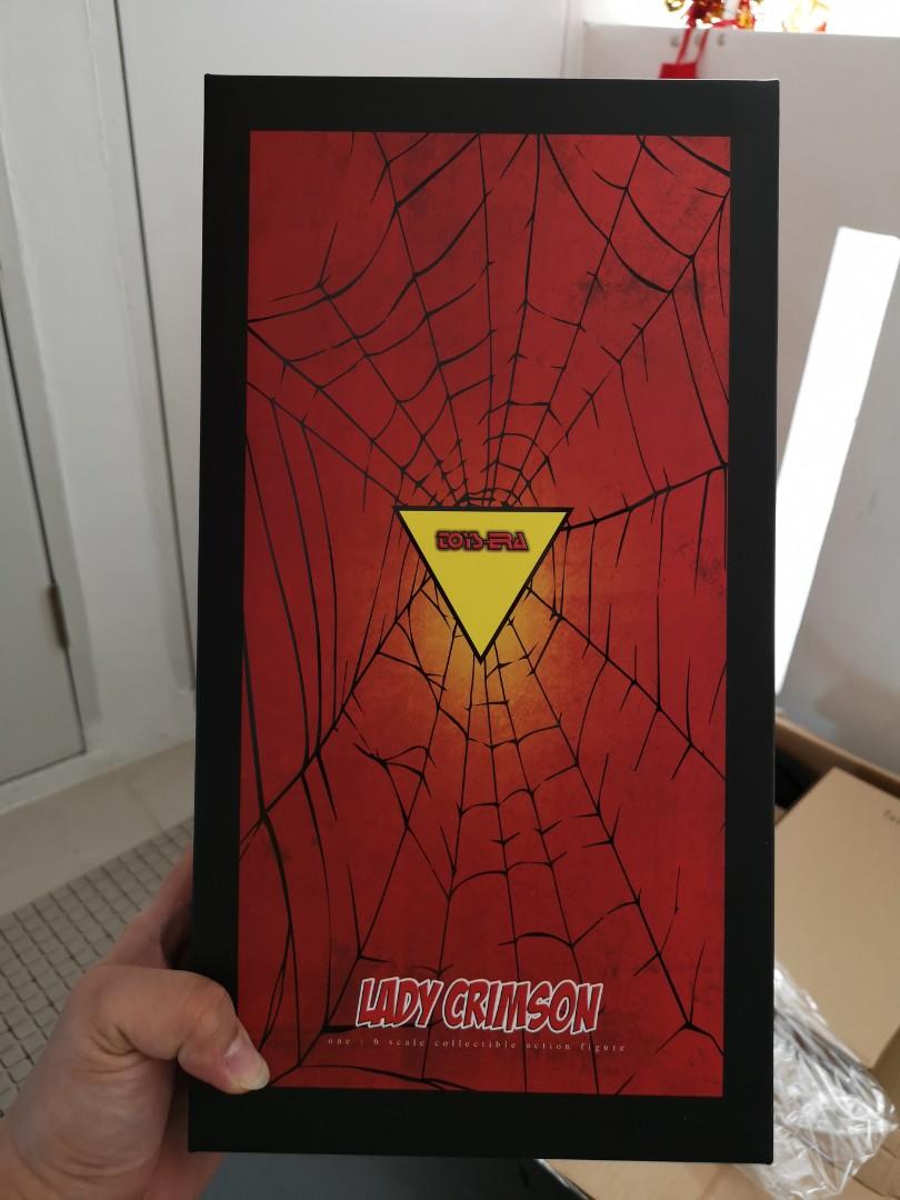 In Stock Toys Era Lady Crimson Spider women 5 pcs available, Hobbies