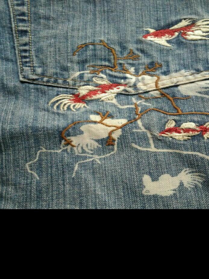 Levis Denim Japan Denim Sukajan Koi Men S Fashion Men S Clothes On Carousell