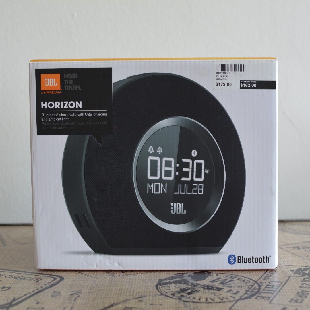 JBL Horizon Bluetooth Clock Radio, Audio, Soundbars, Speakers