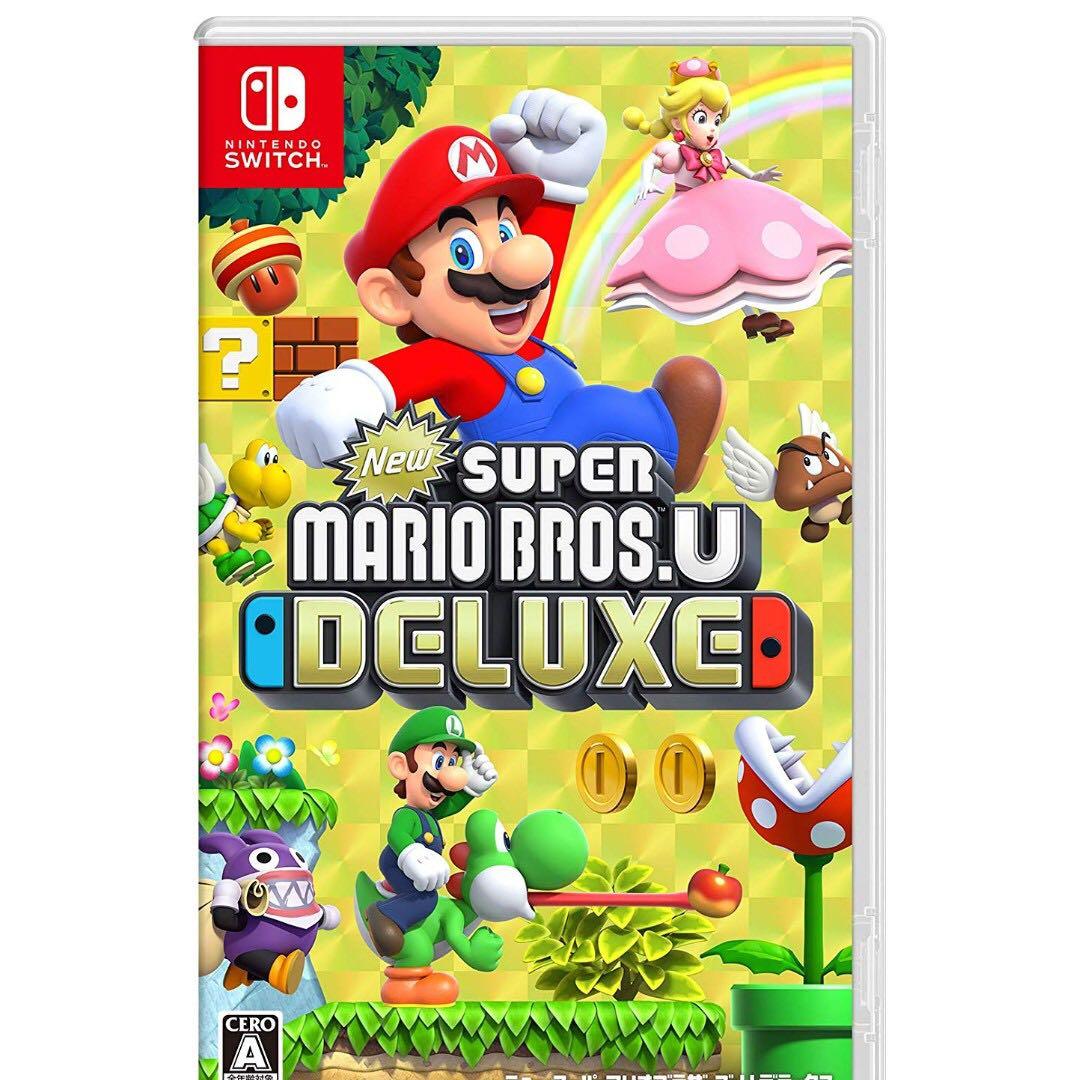 Jp Nintendo Switch Super Mario Bros U Deluxe Toys Games Video Gaming Video Games On Carousell