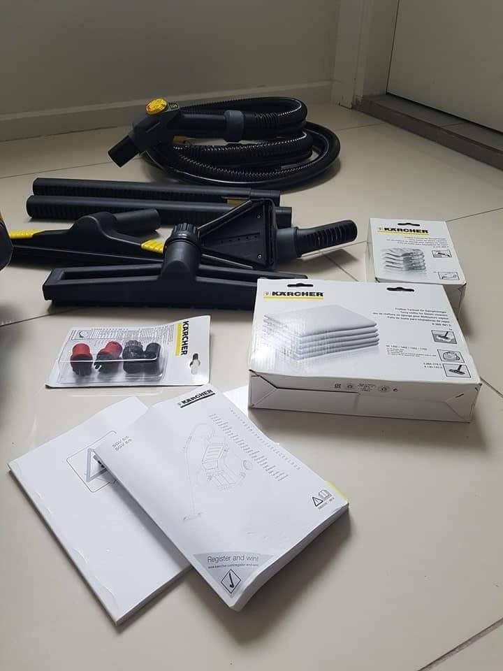 Karcher Steam Vacuum Cleaner SGV 8/5 GA, TV & Home Appliances, Vacuum