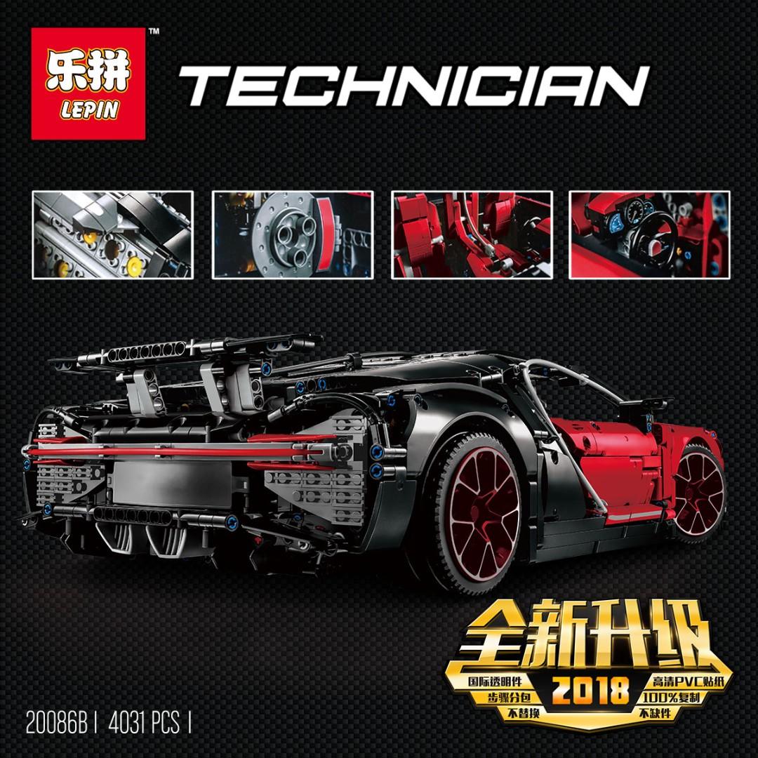 Lepin bugatti red shop