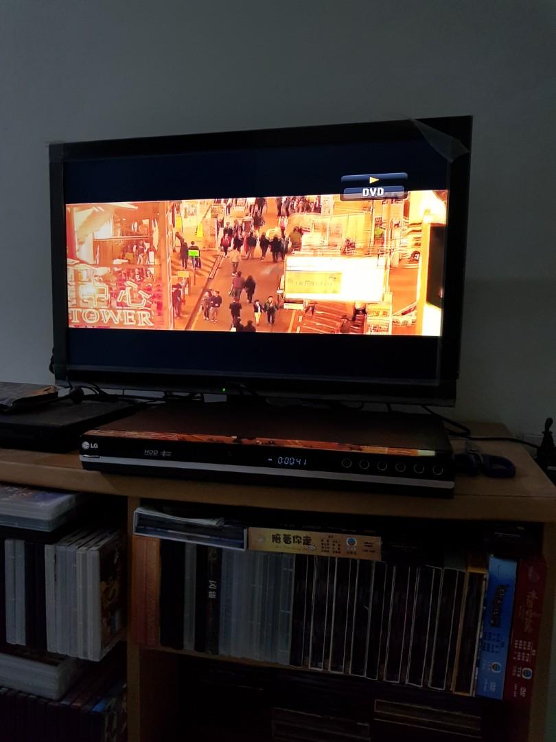 LG HDD / DVD RECORDER RH387H 160GB, TV & Home Appliances, TV