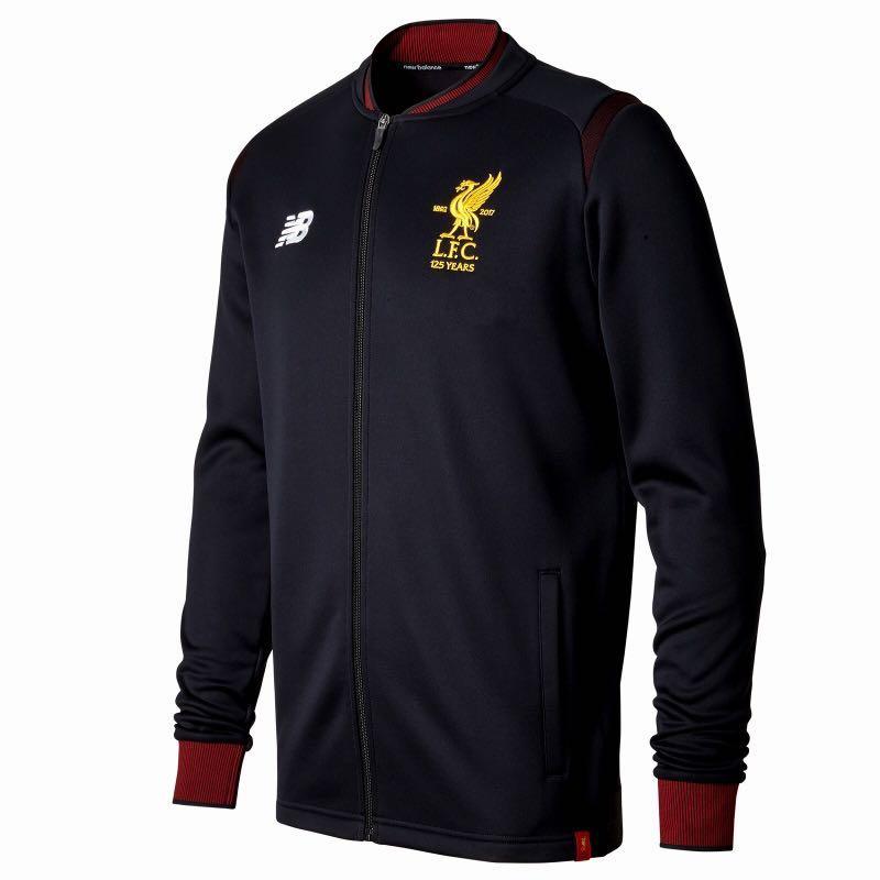 Liverpool FC Elite Training Walk Out Jacket Size M Black