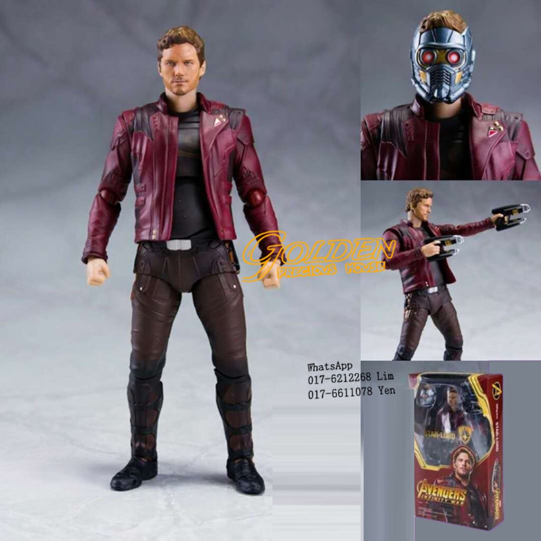 Sh figuarts star lord infinity war store