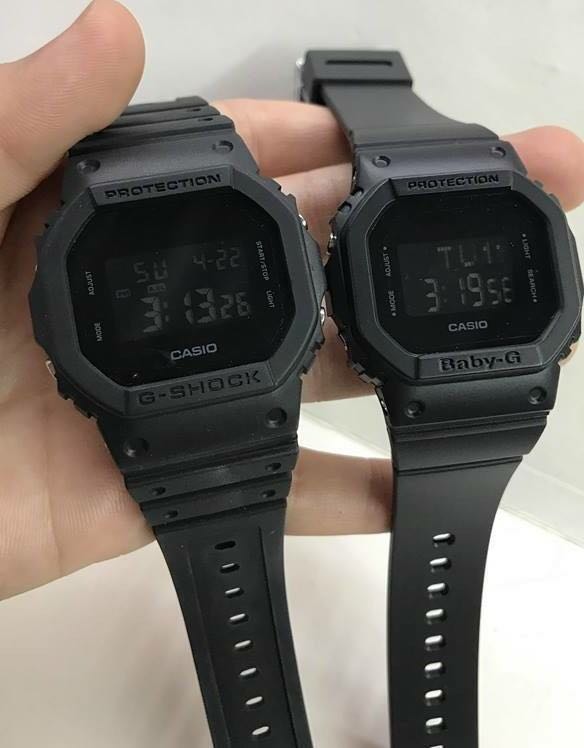 Matte Black Couple Gshock Watch Women S Fashion Watches On Carousell