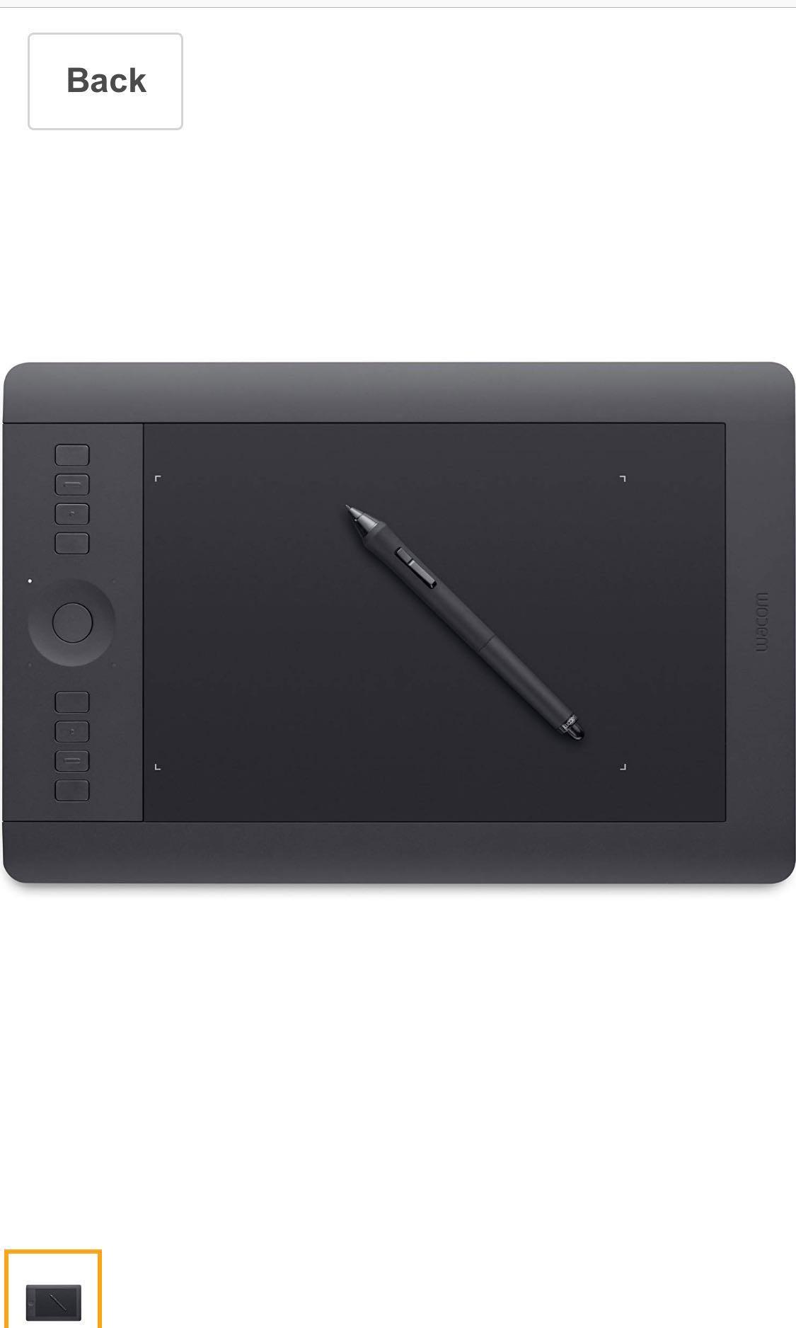 Medium Wacom Intuos Pro Pen And Touch Tablet Electronics Computer Parts Accessories On Carousell