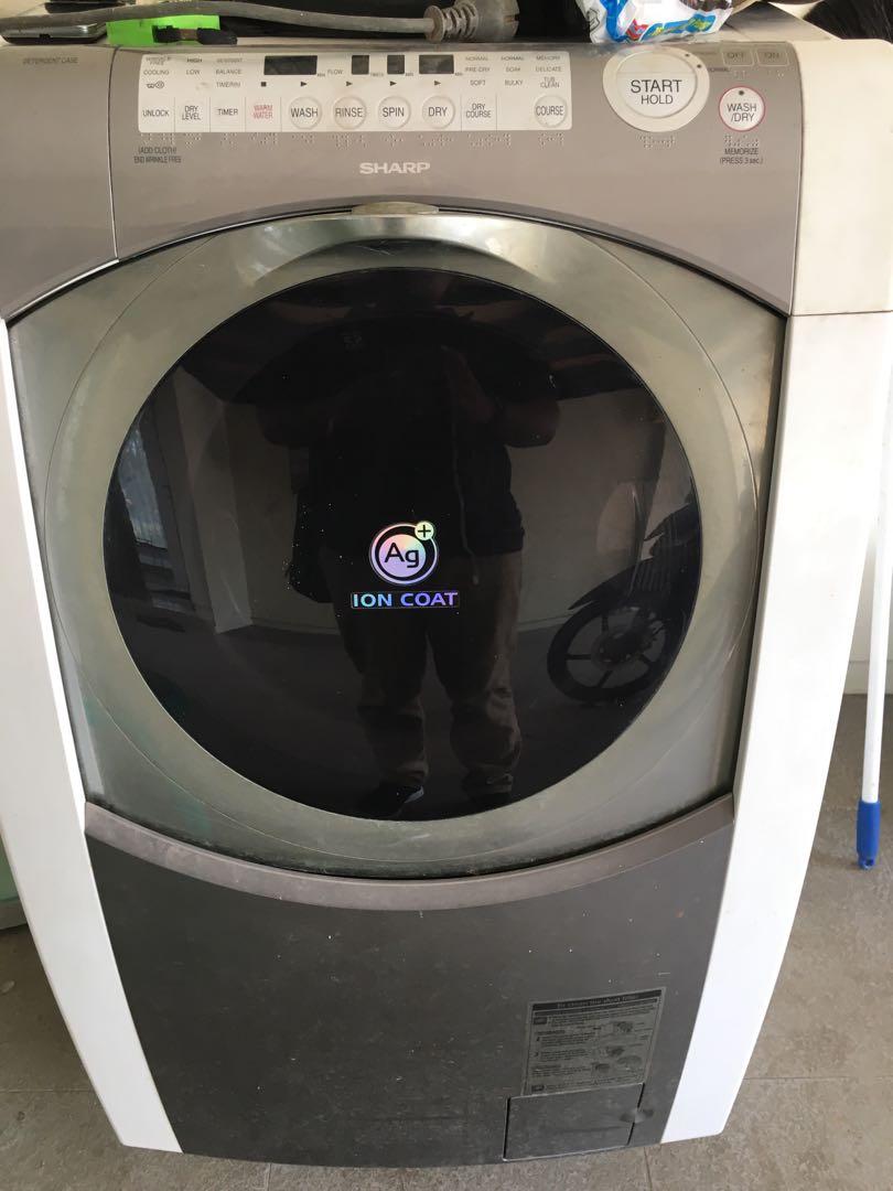 Mesin Cuci Front Load Sharp Rusak Elektronik Lainnya Di Carousell