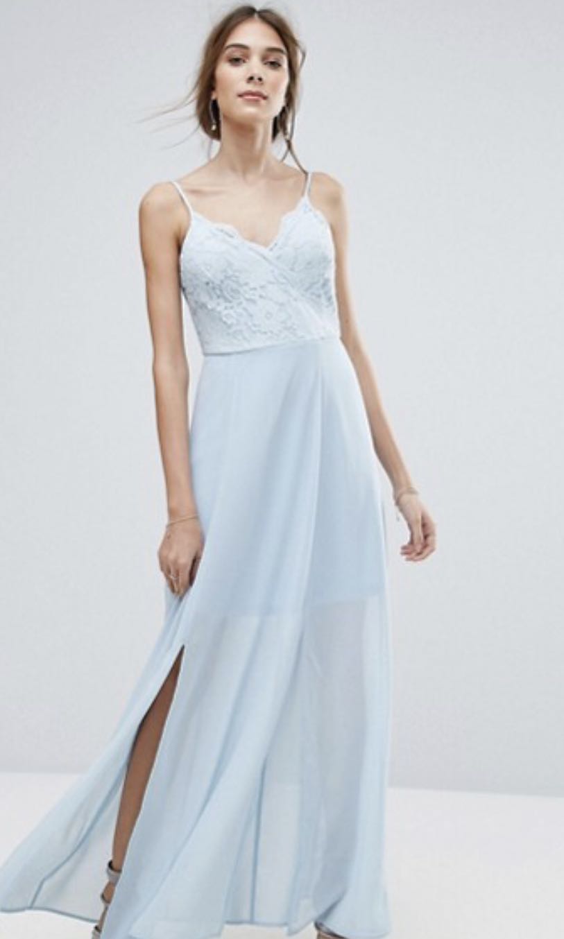 new look strappy back maxi dress