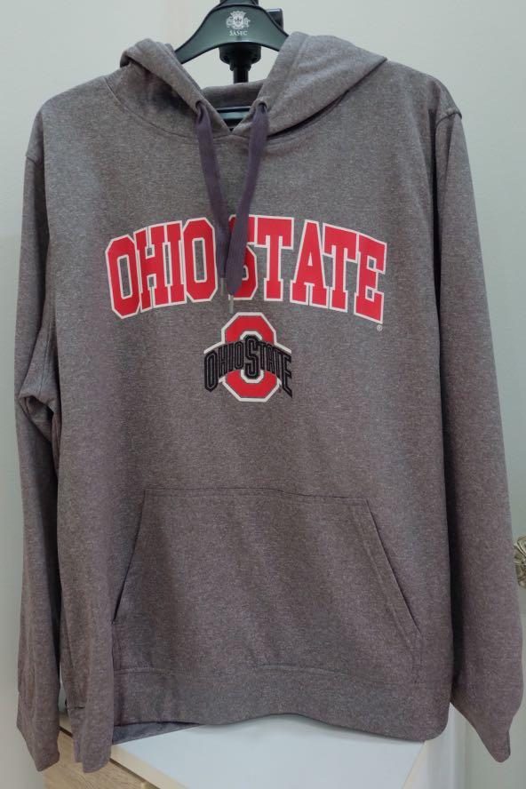 Ohio State Hoodie Fesyen Pria Pakaian Baju Luaran Di Carousell