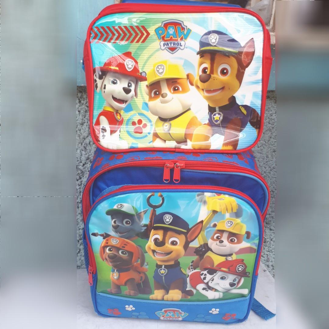 Paw patrol trolley bag shop