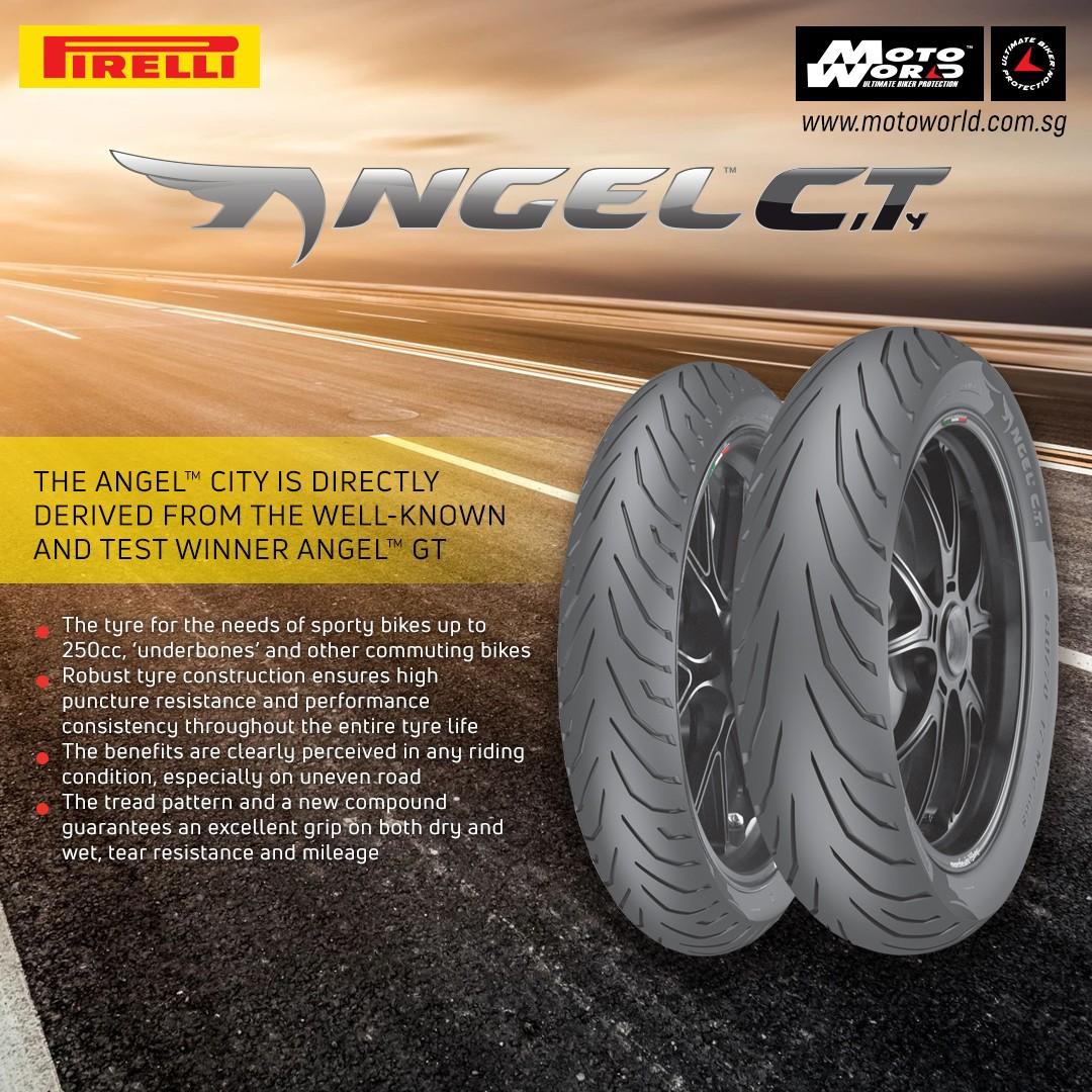 Pirelli Angel CT motorcycle tyres