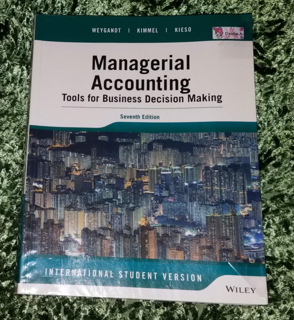 Preloved Managerial Accounting Tools For Business Decision