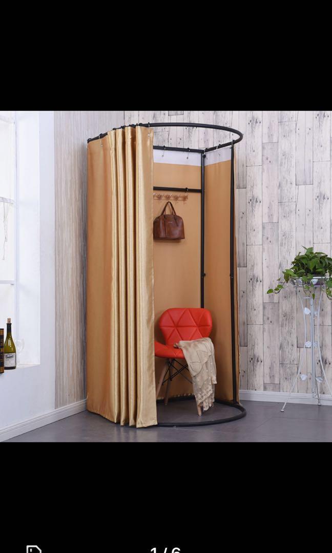 Preorder Mobile Fitting Room Portable Dressing Room Furniture Others On Carousell