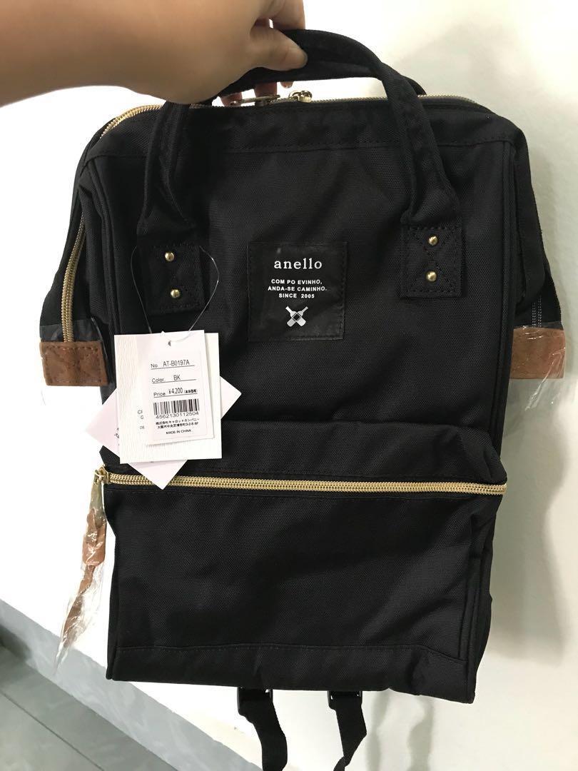 Anello Backpack Original with price tag(small), Women's Fashion, Bags