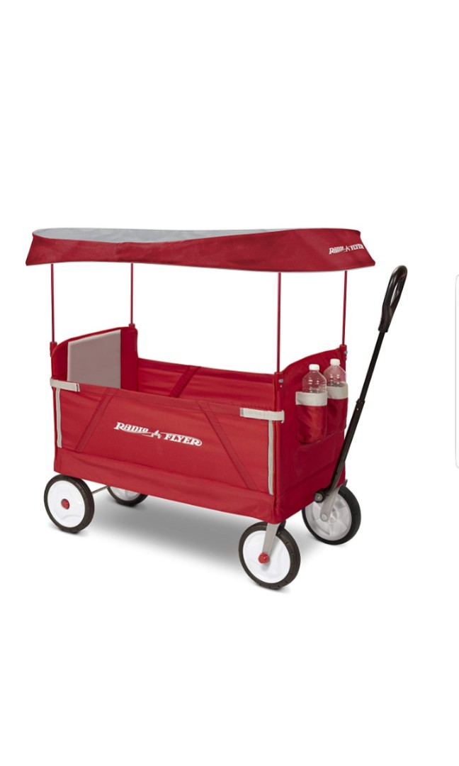 collapsible wagon with canopy