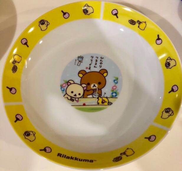 darlie rilakkuma plate