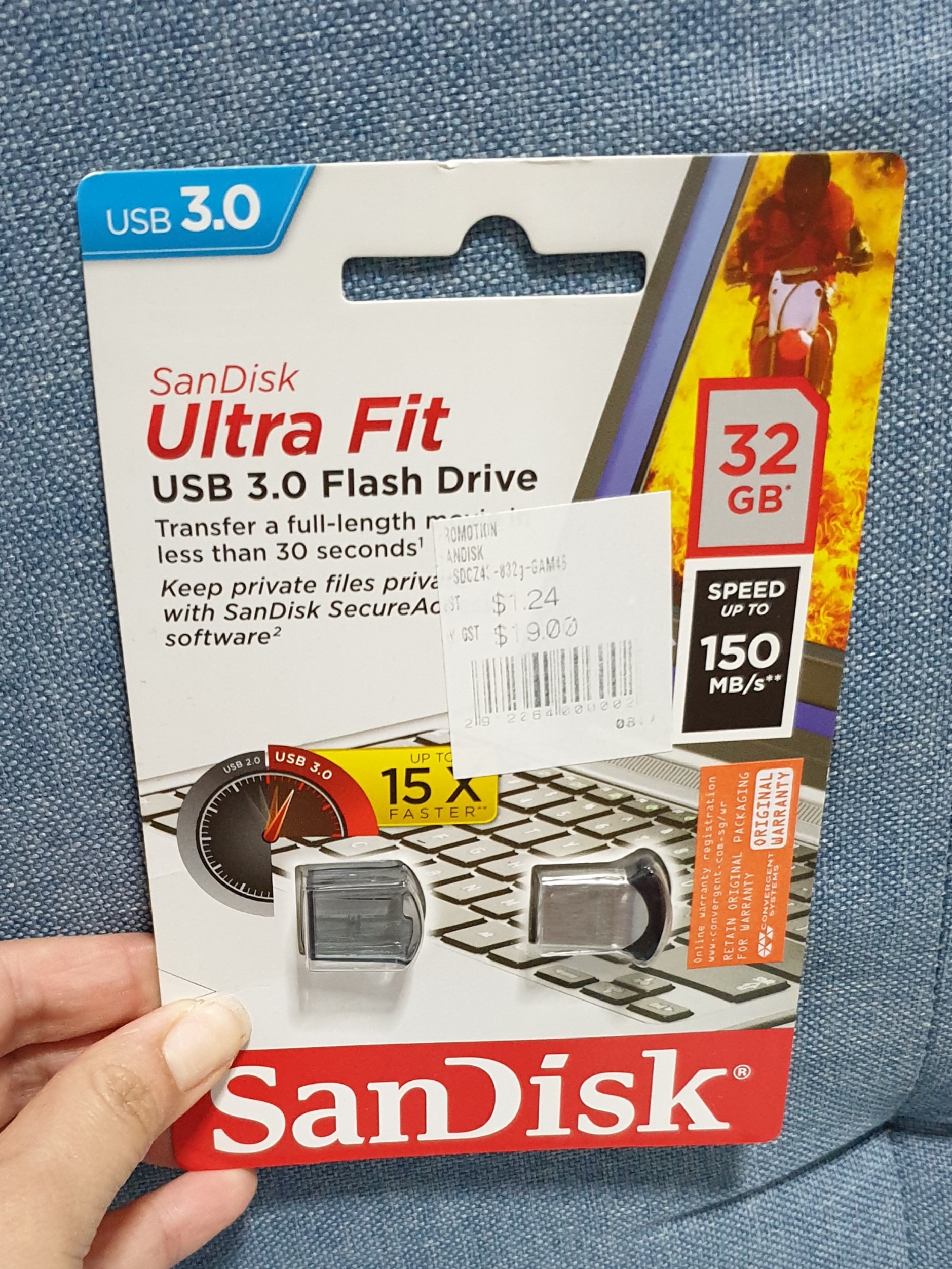 SanDisk USB 3.0 Flash Drive 32GB, Computers & Tech, Parts & Accessories ...