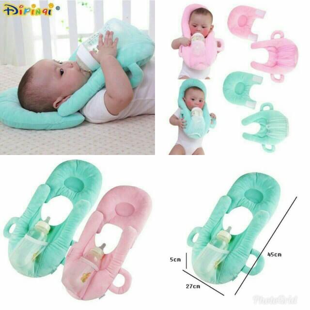 baby self feeding pillow