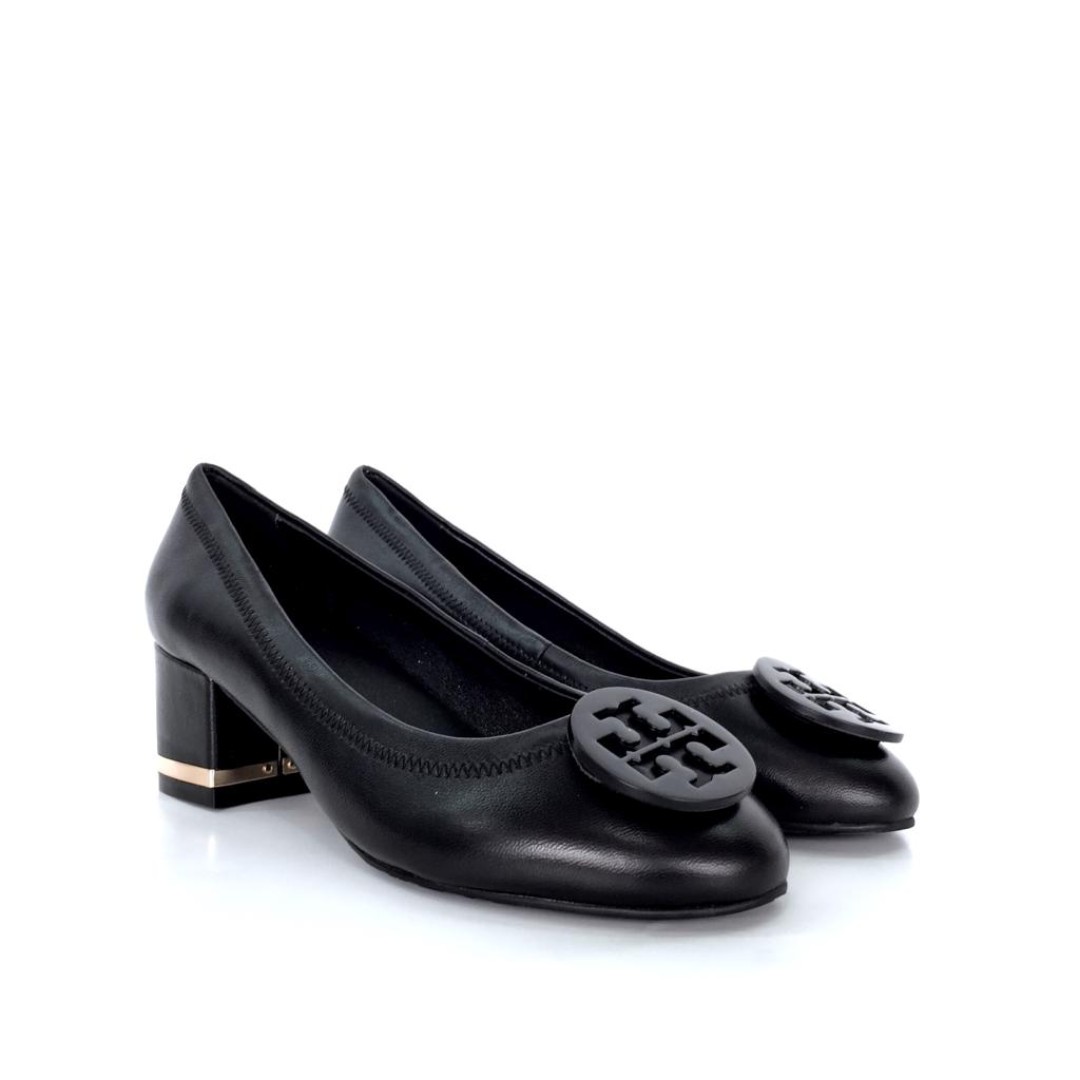 Sepatu Wanita Tory Burch Amy Pump Shoes - All Black, Olshop Fashion, Olshop  Wanita Di Carousell