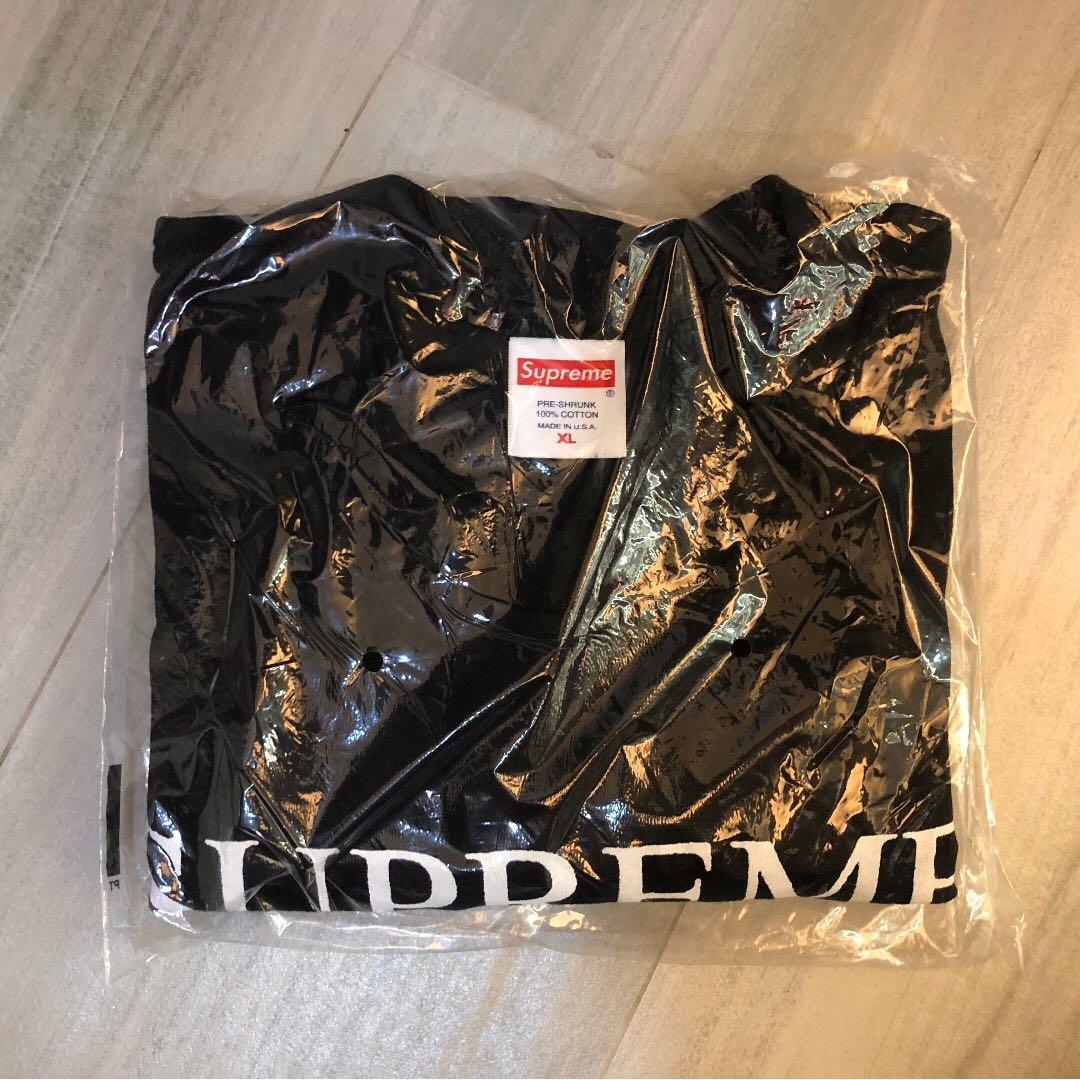 supreme still life tee black