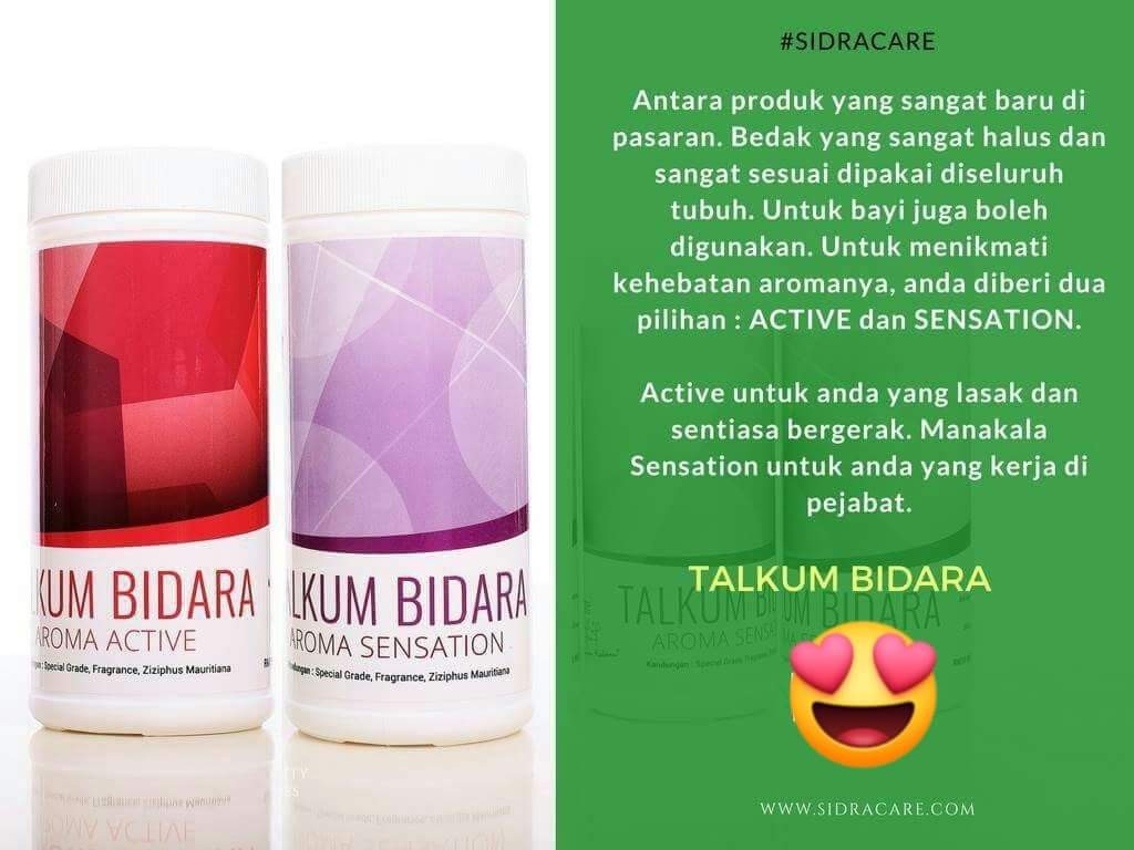 Talcum Powder Bidara Sidracare Health Nutrition Health Supplements Health Food Drinks Tonics On Carousell