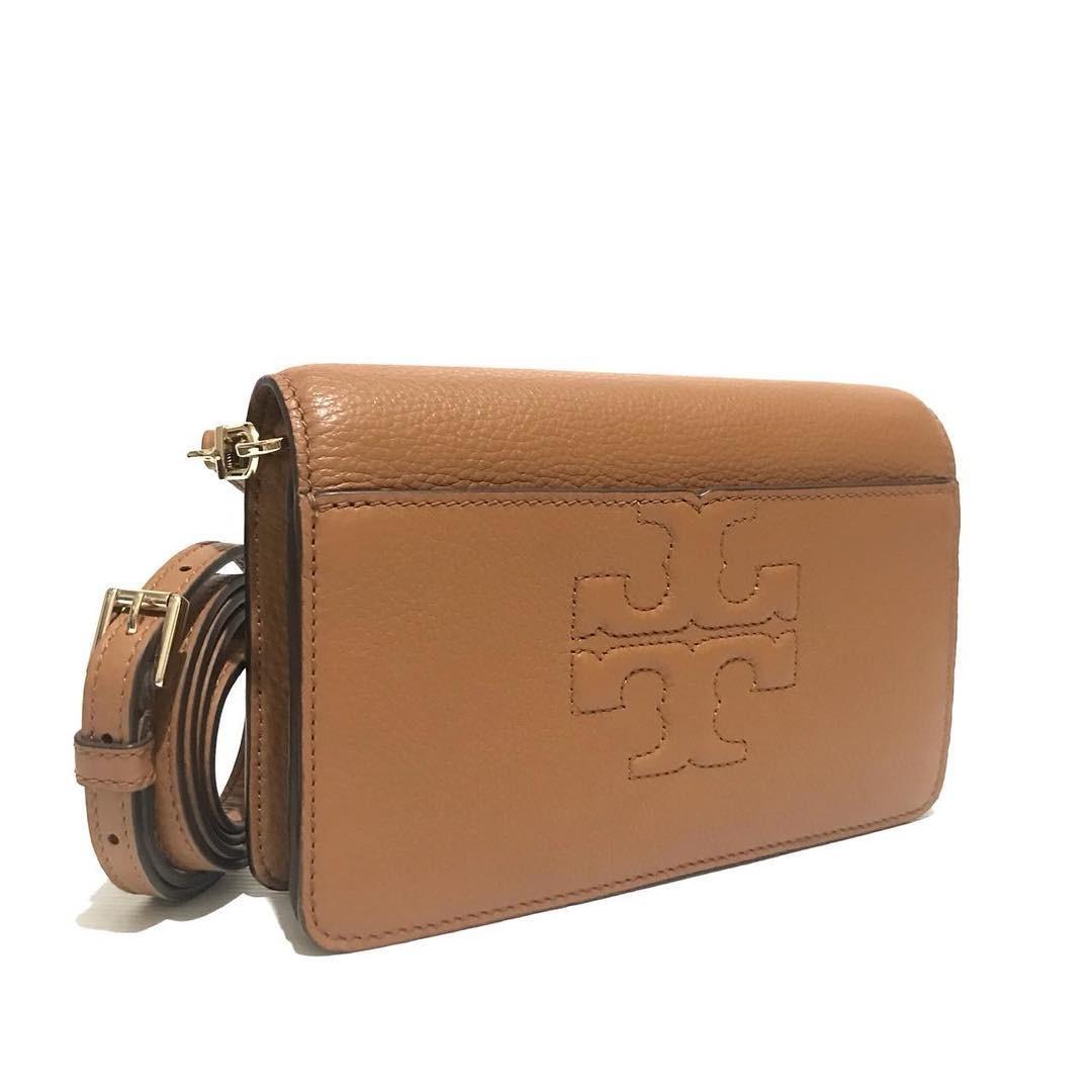 TB bombe T small crossbody sz 21x15 Bark